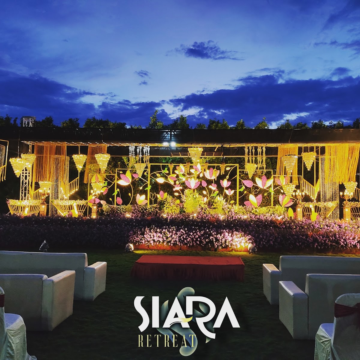 Siara Retreat — Banquet Hall in Hyderabad (on-site parking, in-house decoration, bar service available, 1575–2000 guest capacity)