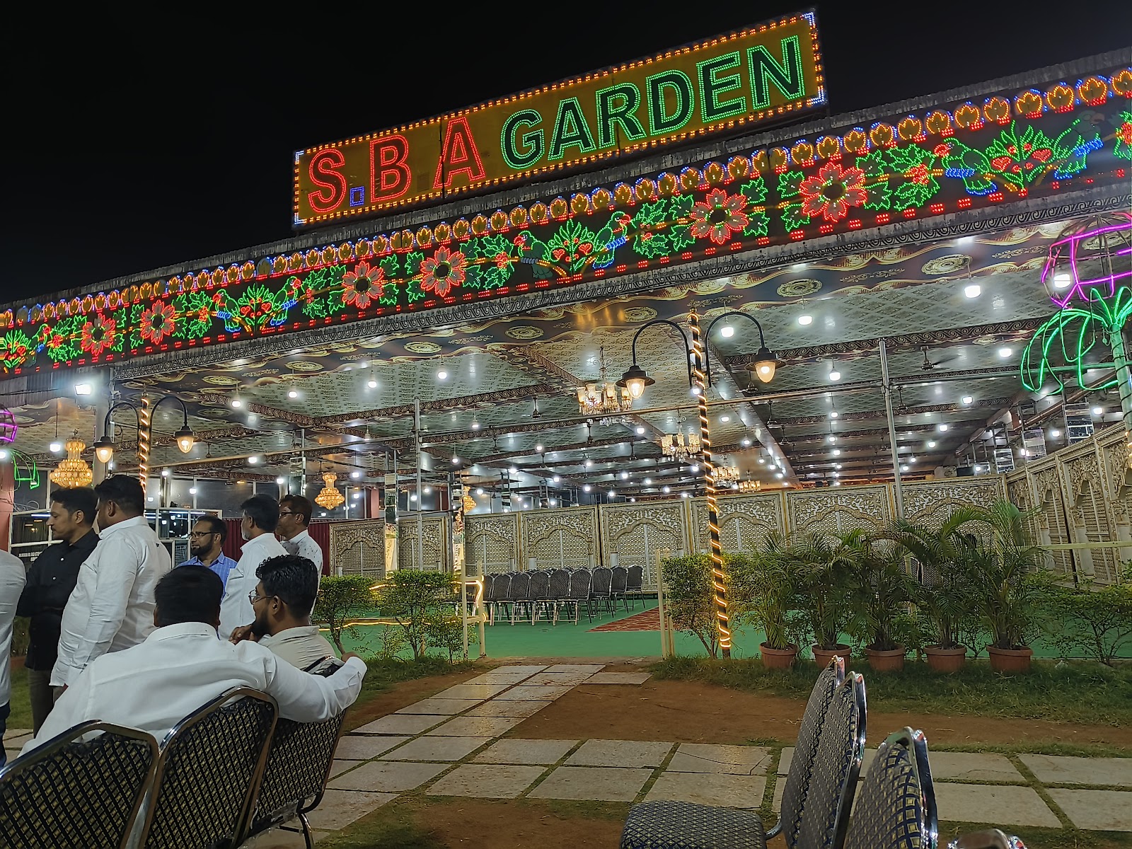 SBA Garden — Banquet Hall in Karwan, Hyderabad (on-site parking, in-house decoration, DJ permitted, bar service available) — photo 2