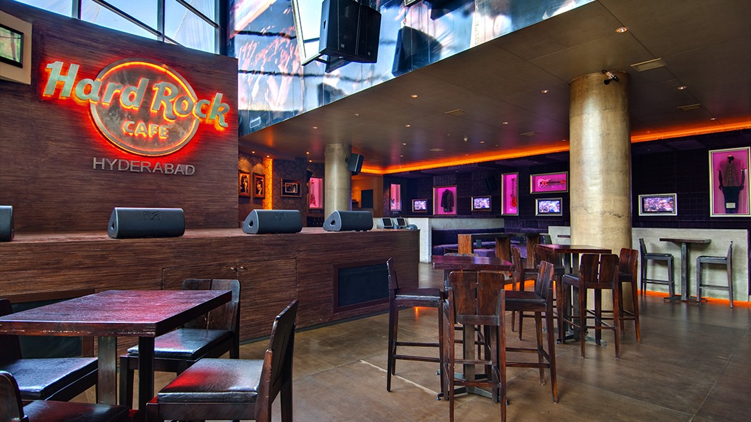 Hard Rock Cafe · Banjara Hills — Restaurant in Hyderabad (on-site parking, in-house decoration, DJ permitted, bar service available)