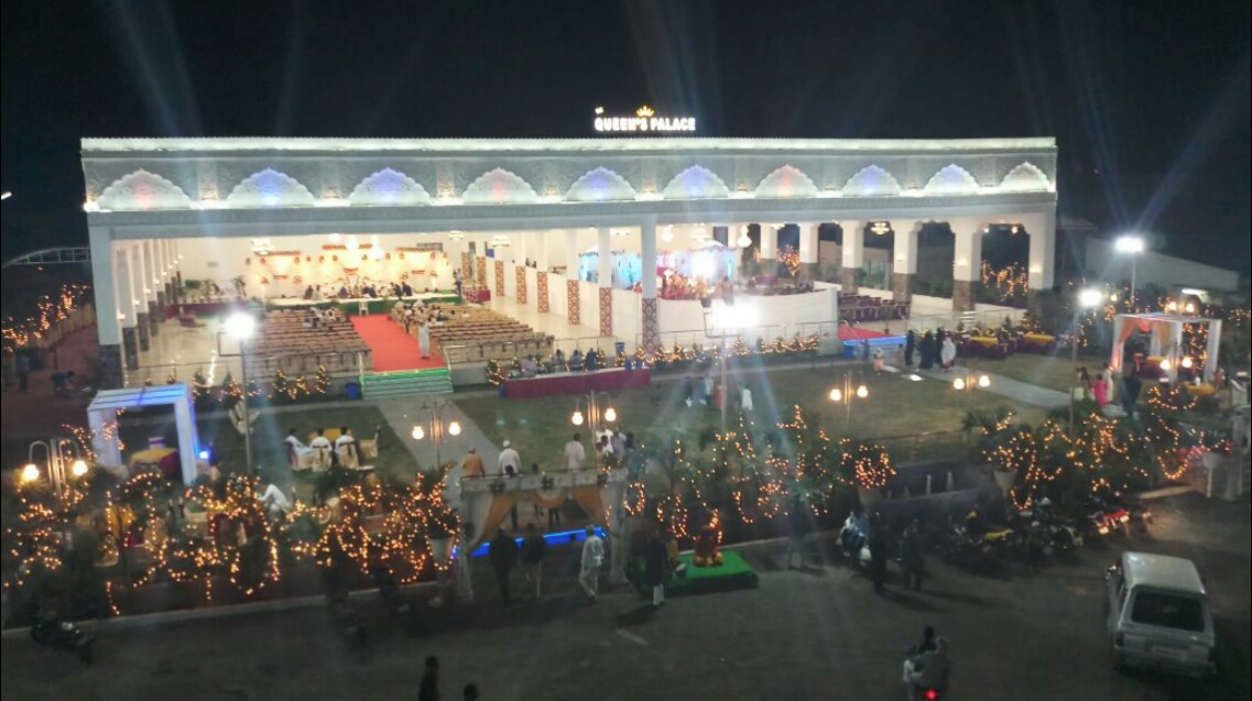 Queens Palace — Banquet Hall in Hyderabad (on-site parking, in-house decoration, outside catering allowed, bar service available)