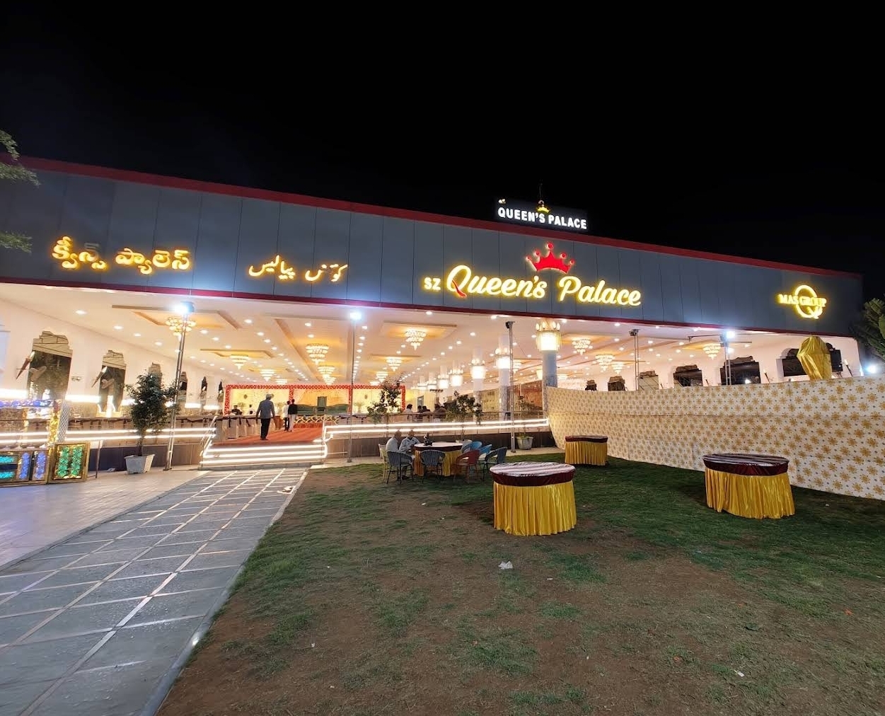 Queens Palace — Banquet Hall in Kattedan, Hyderabad (on-site parking, in-house decoration, outside catering allowed, bar service available) — photo 4