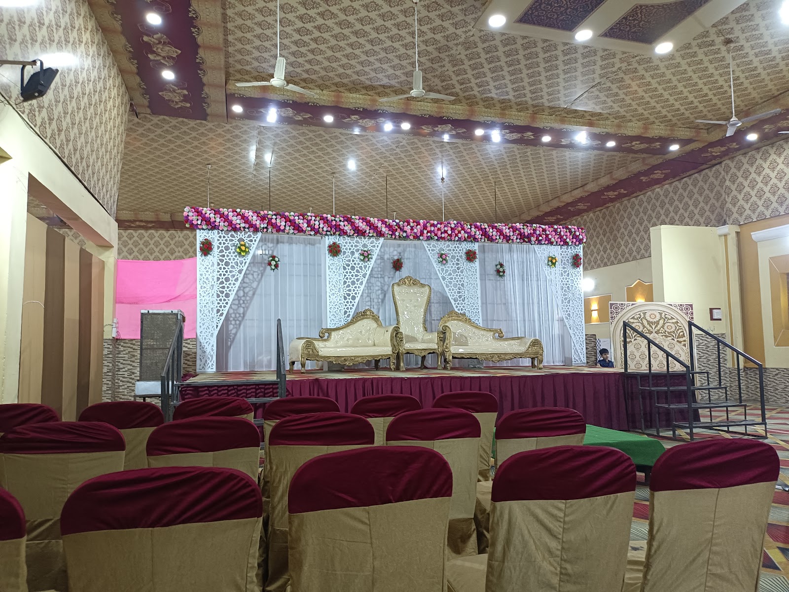 NG Convention Hall — Banquet Hall in Hyderabad (on-site parking, in-house decoration, DJ permitted, bar service available)