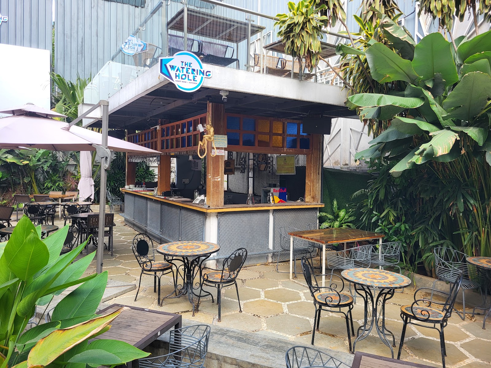 The Watering Hole · Rajarajeshwari Nagar — Banquet Hall in Bangalore (on-site parking, in-house decoration, DJ permitted, bar service available)