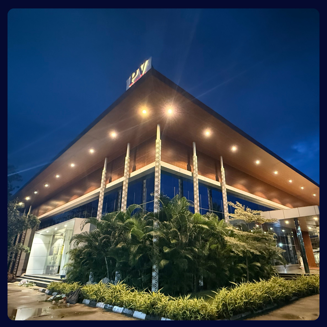 P V Conventions — Banquet Hall in Hyderabad (on-site parking, in-house decoration, outside catering allowed, bar service available)