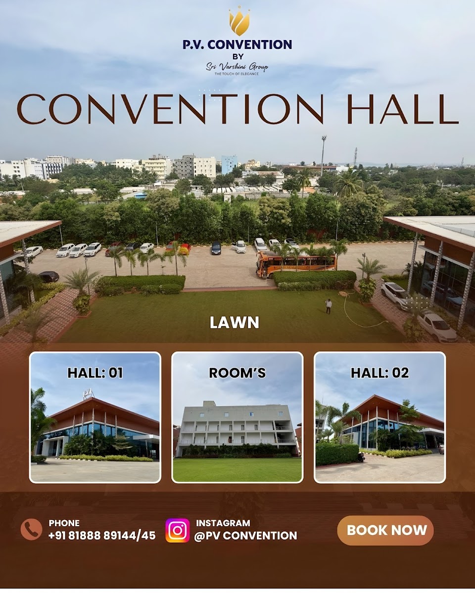 P V Conventions — Banquet Hall in Aziz Nagar, Hyderabad (on-site parking, in-house decoration, outside catering allowed, bar service available) — photo 4