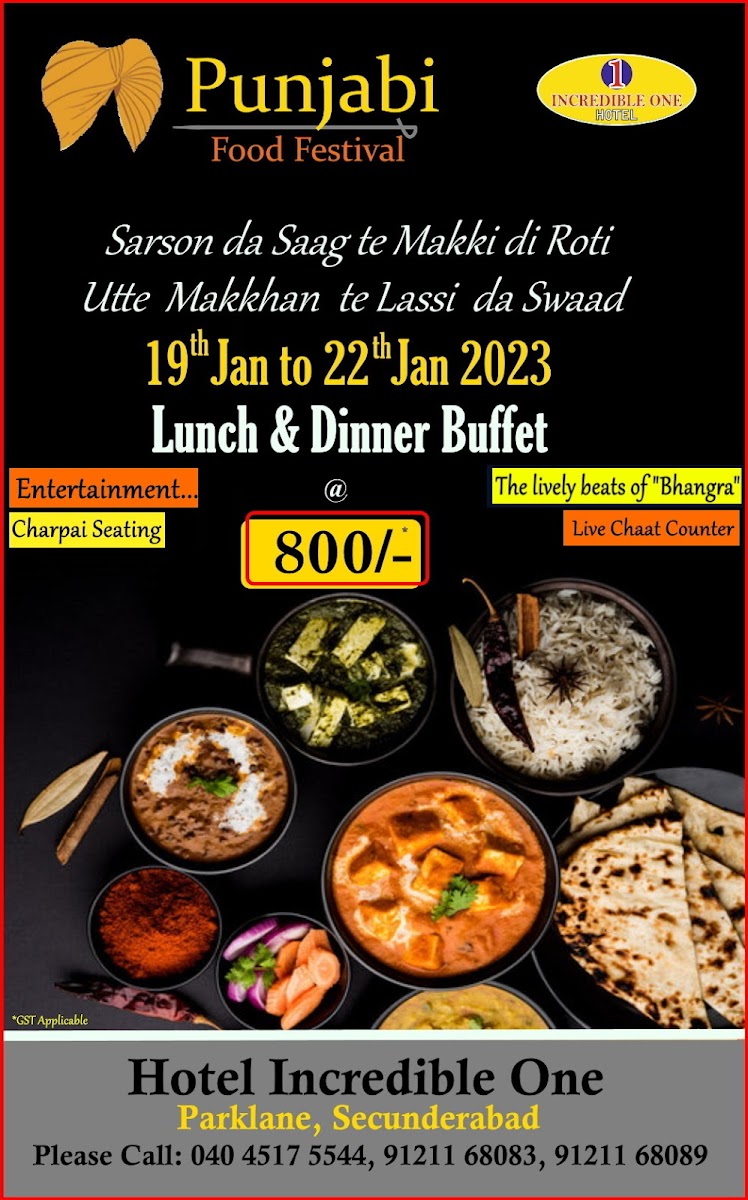 Hotel Incredible One — Banquet Hall in Secunderabad, Hyderabad (on-site parking, in-house decoration, outside catering allowed, bar service available) — photo 4