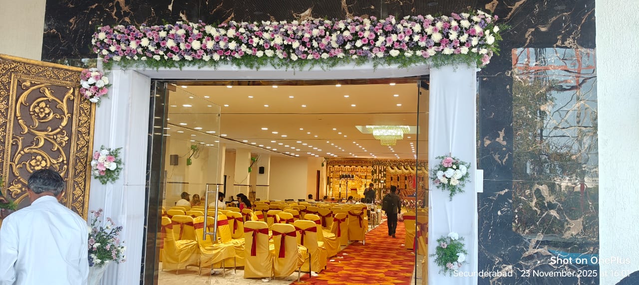 Vengala Jayapradha Devi EC Nagar Community Hall — Banquet Hall in Secunderabad, Hyderabad (on-site parking, in-house decoration, DJ permitted, bar service available) — photo 4