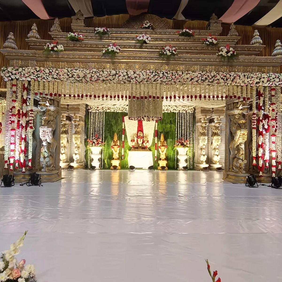 Landmark Conventions — Banquet Hall in Hyderabad (on-site parking, in-house decoration, DJ permitted, bar service available)