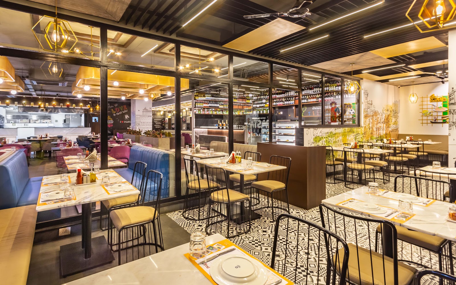 Pasta Street — Banquet Hall in Bangalore (on-site parking, in-house decoration, DJ permitted, bar service available)
