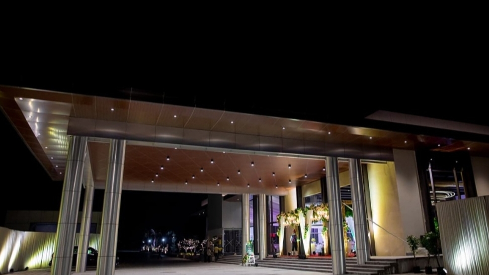 Jenvi Conventions — Banquet Hall in Kompally, Hyderabad (on-site parking, in-house decoration, DJ permitted, bar service available)
