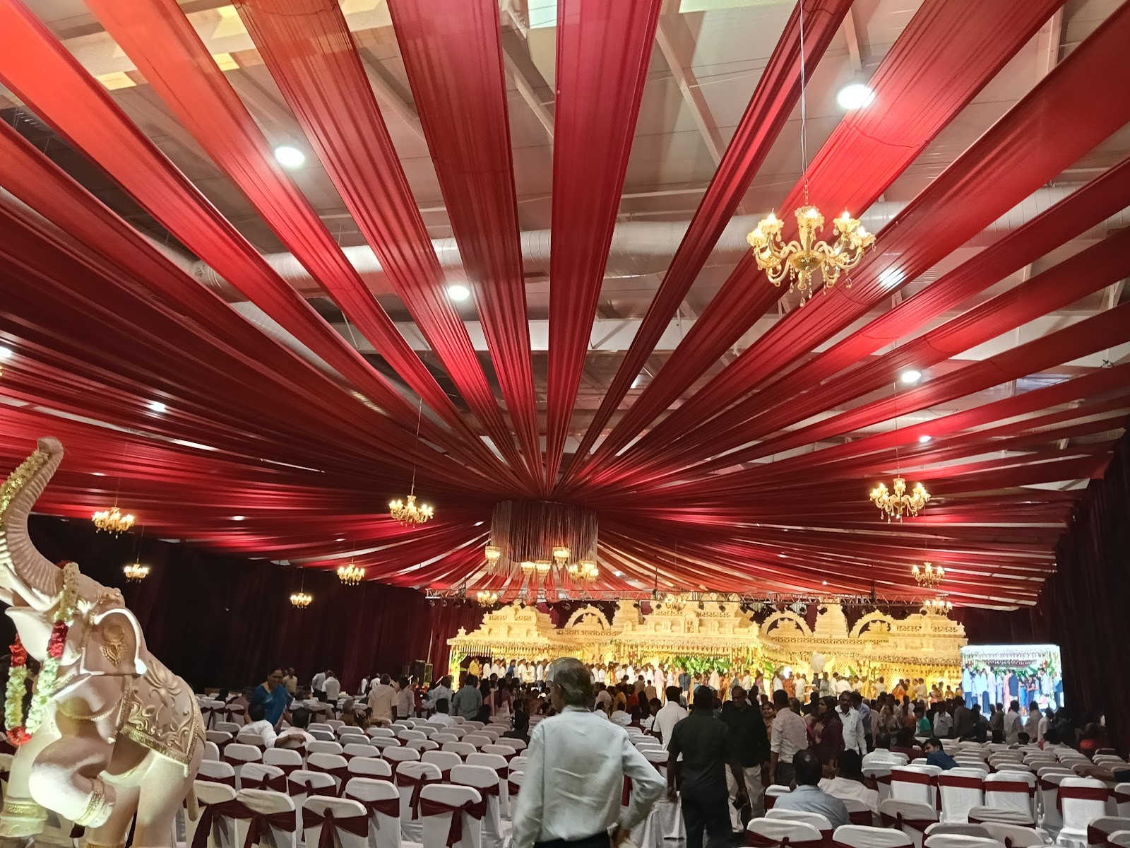 Jenvi Conventions — Banquet Hall in Kompally, Hyderabad (on-site parking, in-house decoration, DJ permitted, bar service available) — photo 4
