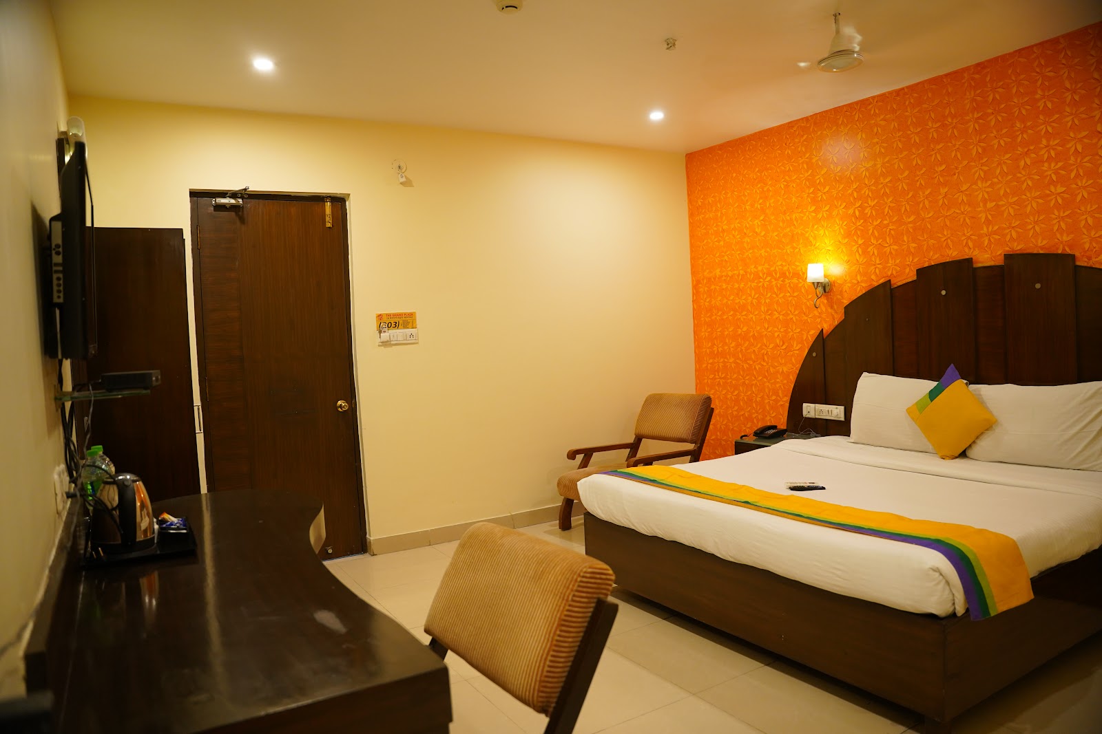 The Grand Plaza Hotel — Banquet Hall in Nampally, Hyderabad (on-site parking, in-house decoration, bar service available, 100–200 guest capacity) — photo 2