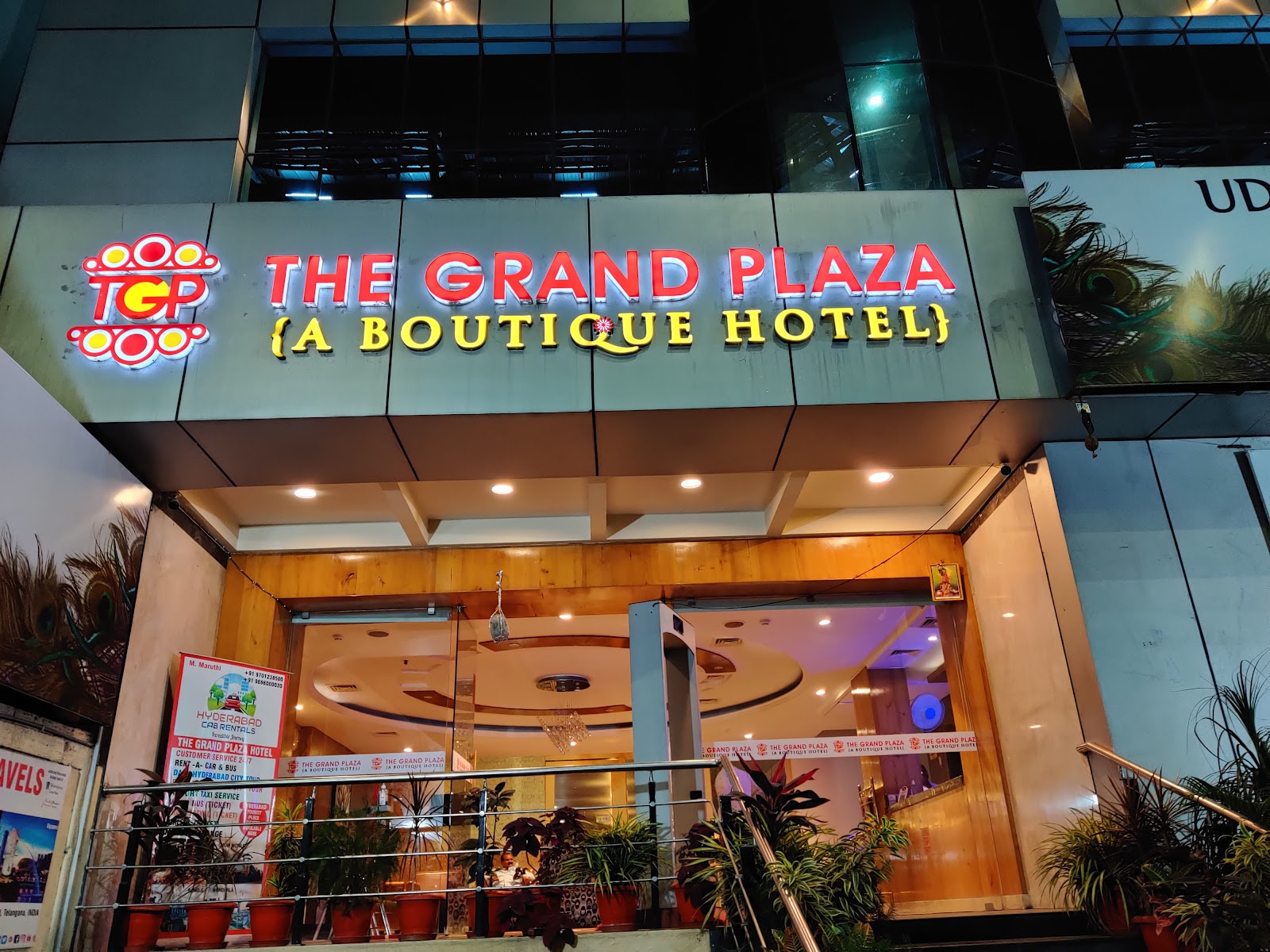 The Grand Plaza Hotel — Banquet Hall in Nampally, Hyderabad (on-site parking, in-house decoration, bar service available, 100–200 guest capacity) — photo 4