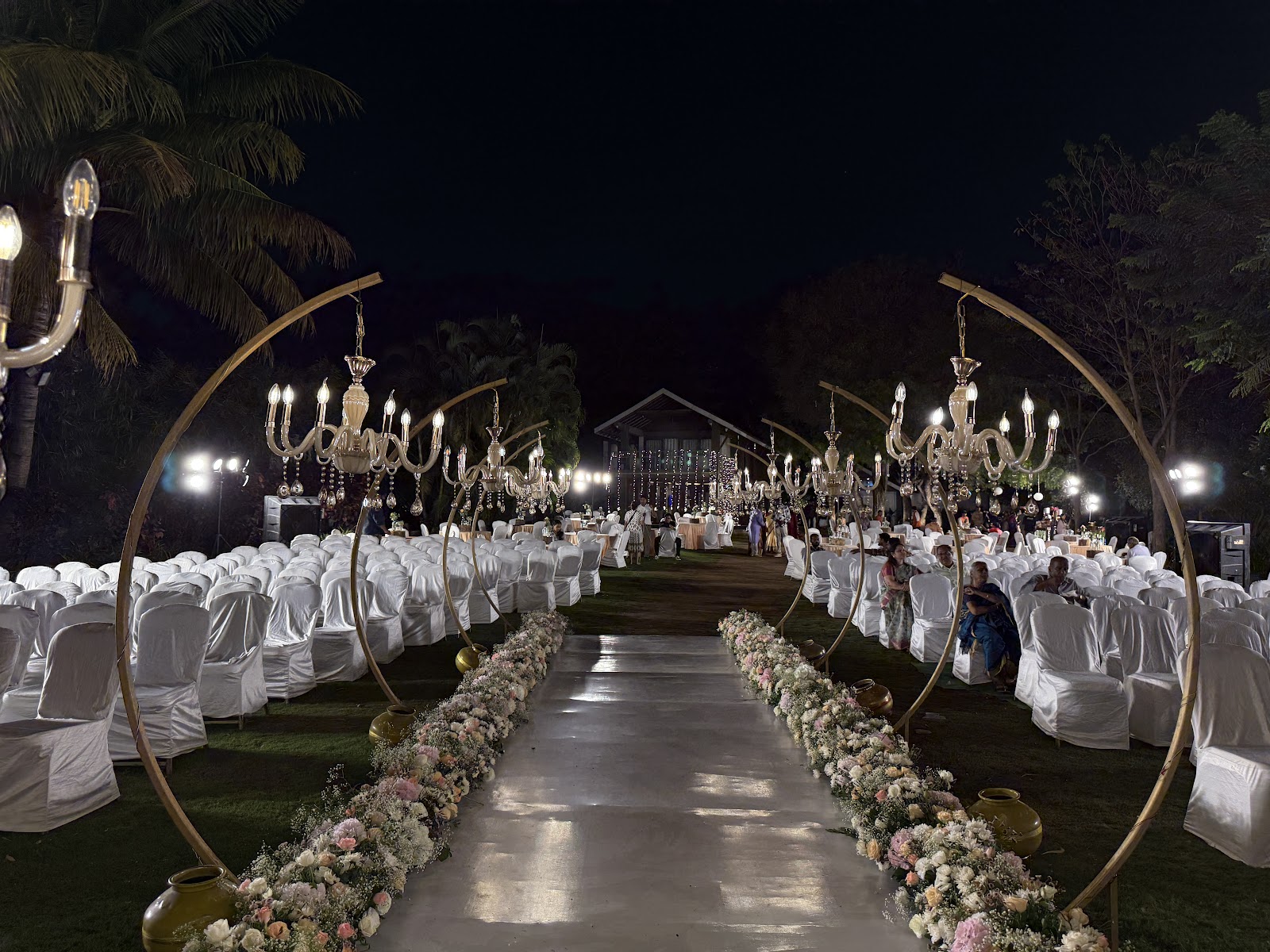 Ridhira Retreat — Banquet Hall in Hyderabad (on-site parking, in-house decoration, DJ permitted, bar service available)