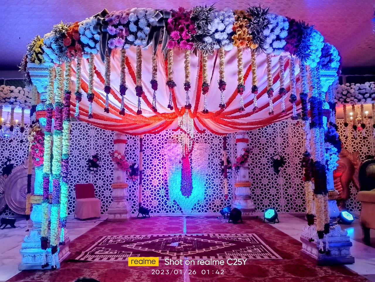 Maruti Garden — Banquet Hall in Hyderabad (on-site parking, in-house decoration, DJ permitted, bar service available)