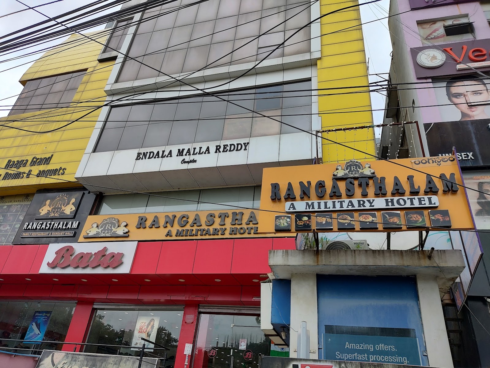 Rangasthalam — Banquet Hall in Kompally, Hyderabad (on-site parking, in-house decoration, outside catering allowed, bar service available)