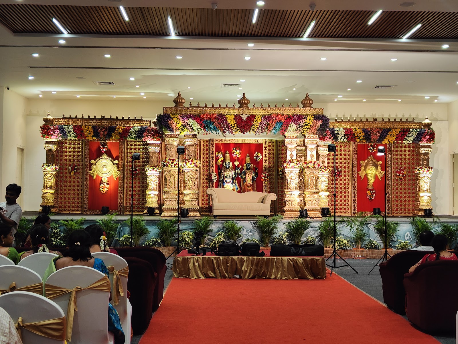 Sri Bhramaramba Mallikarjuna Swamy Kalyana Mandapam — Banquet Hall in Nizampet, Hyderabad (on-site parking, in-house decoration, DJ permitted, bar service available)