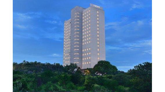 Fairfield by Marriott — Banquet Hall in Hyderabad (on-site parking, in-house decoration, outside catering allowed, bar service available)