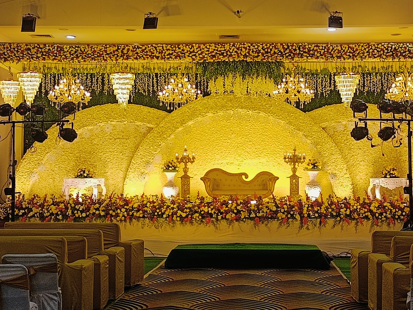Sapthapadi Gardens — Banquet Hall in Nizampet, Hyderabad (on-site parking, in-house decoration, DJ permitted, bar service available) — photo 3