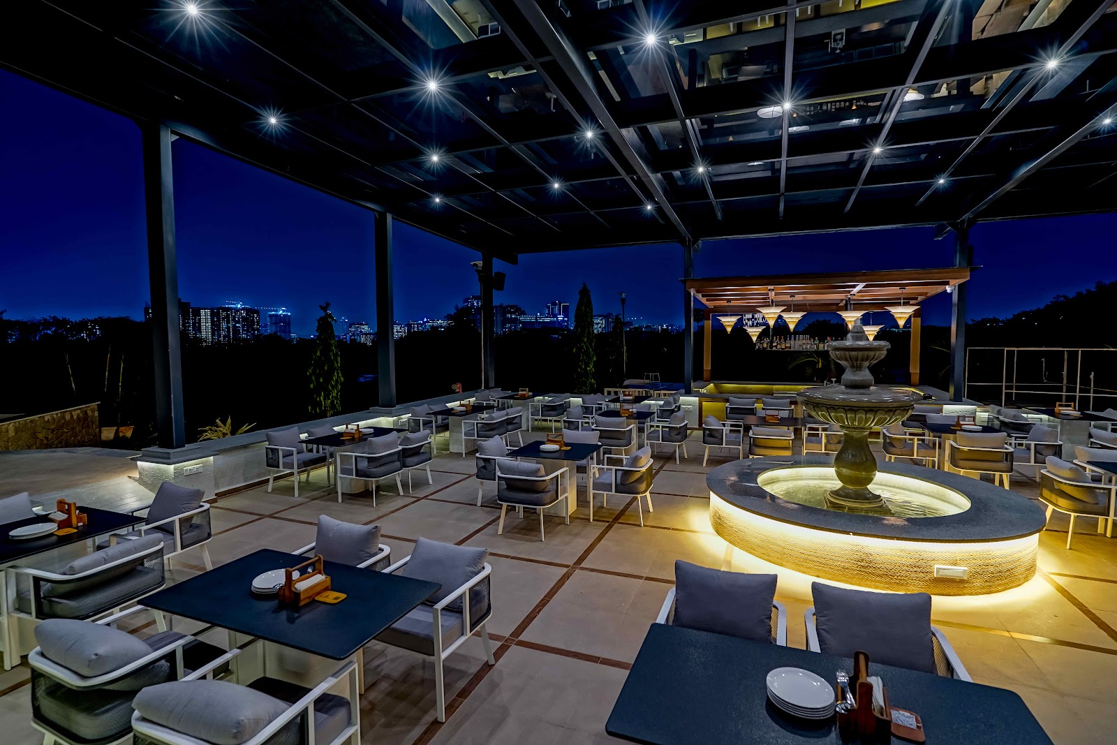 The Glass Onion — Banquet Hall in Gachibowli, Hyderabad (on-site parking, in-house decoration, outside catering allowed, bar service available)