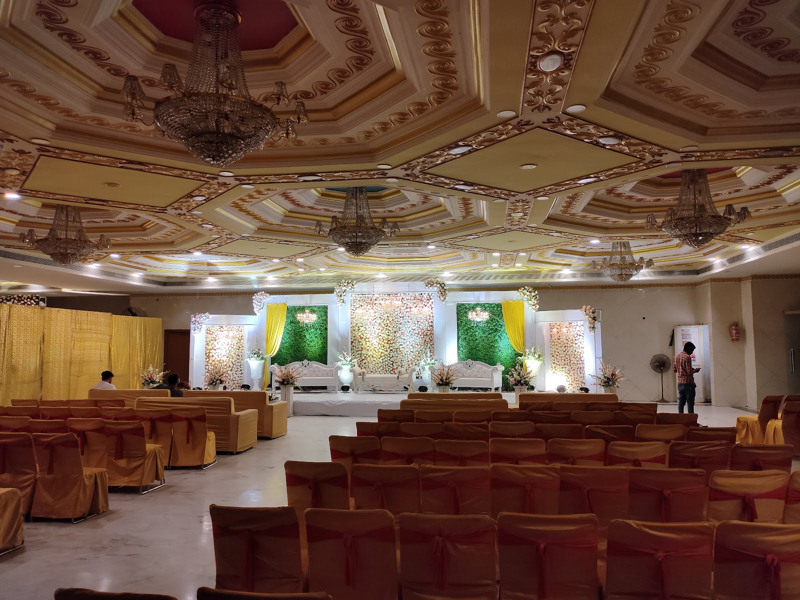 Khaja Mansion Convention Function Hall — Banquet Hall in Hyderabad (on-site parking, in-house decoration, DJ permitted, bar service available)
