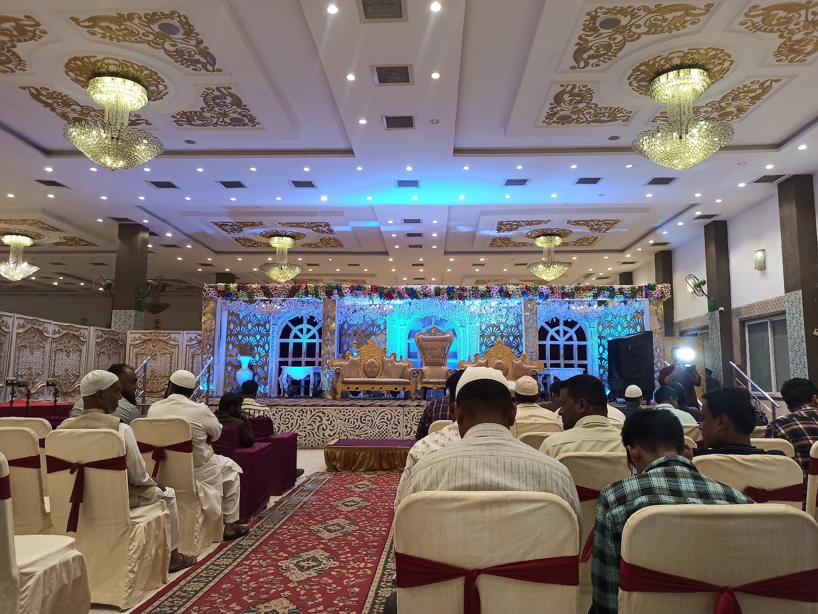 SS Grand Convention — Banquet Hall in Hyderabad (on-site parking, in-house decoration, DJ permitted, bar service available)