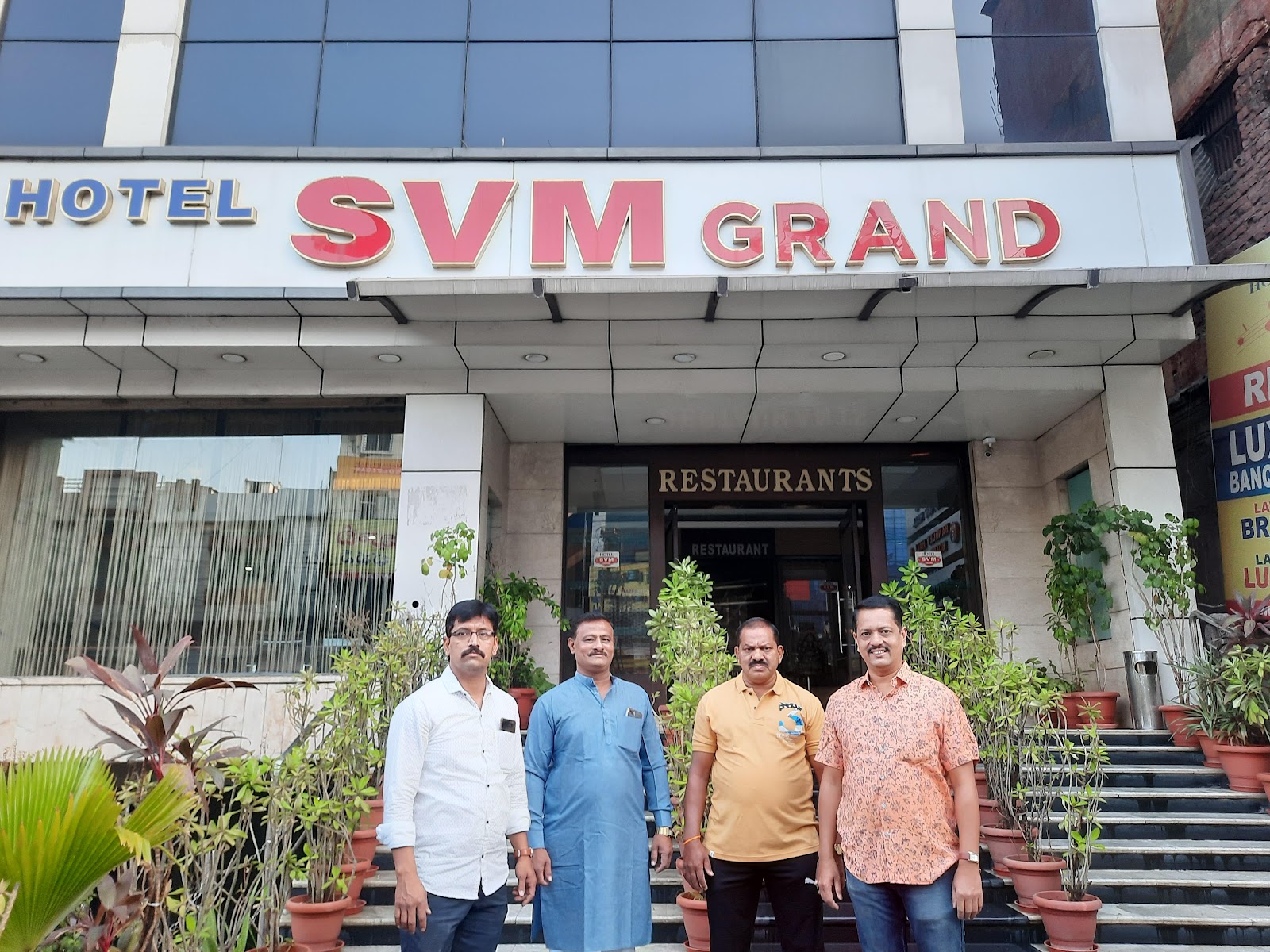 Hotel SVM Grand — Banquet Hall in Hyderabad (on-site parking, in-house decoration, outside catering allowed, bar service available)