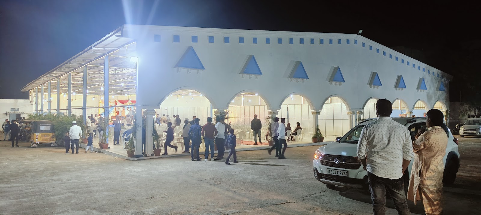 Abk Garden Function Hall — Banquet Hall in Hyderabad (on-site parking, in-house decoration, DJ permitted, bar service available)
