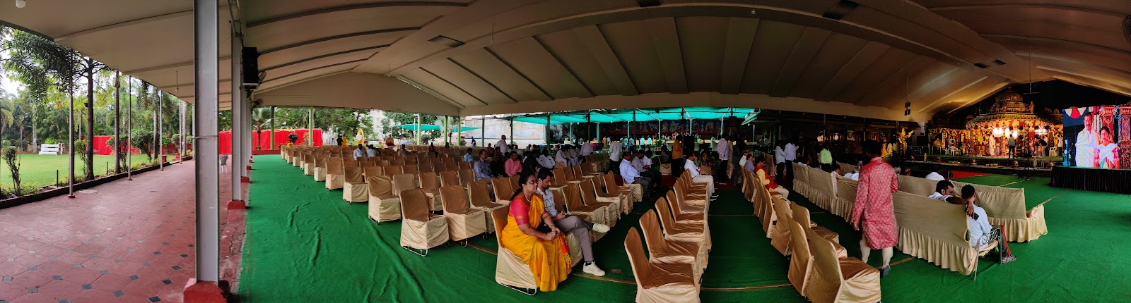 Pindi Pulla Reddy Gardens — Banquet Hall in Karmanghat, Hyderabad (on-site parking, in-house decoration, DJ permitted, bar service available) — photo 3