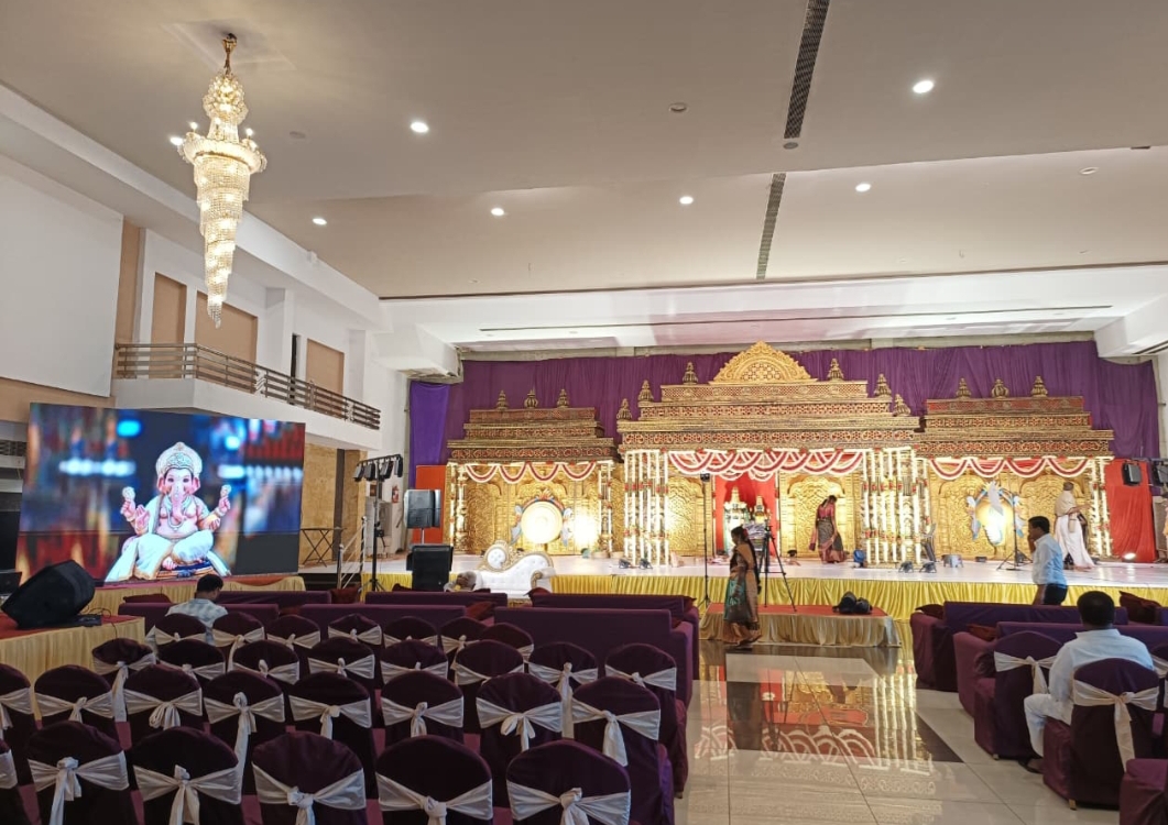 Shoba Gardens The Convention Centre — Banquet Hall in Secunderabad, Hyderabad (on-site parking, in-house decoration, DJ permitted, bar service available) — photo 2