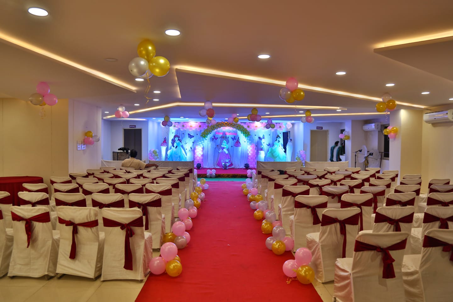 Vijaya Banquets — Banquet Hall in Hyderabad (on-site parking, in-house decoration, outside catering allowed, bar service available)