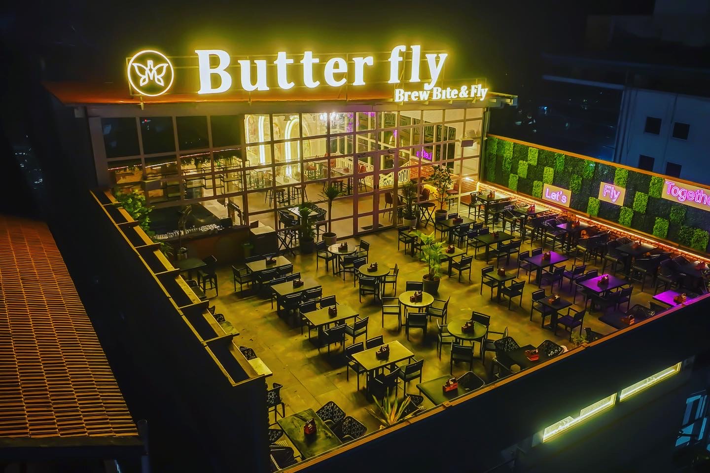 ButterFly - Brew Bite & Fly — Banquet Hall in JP Nagar, Bangalore (on-site parking, in-house decoration, DJ permitted, bar service available) — photo 3