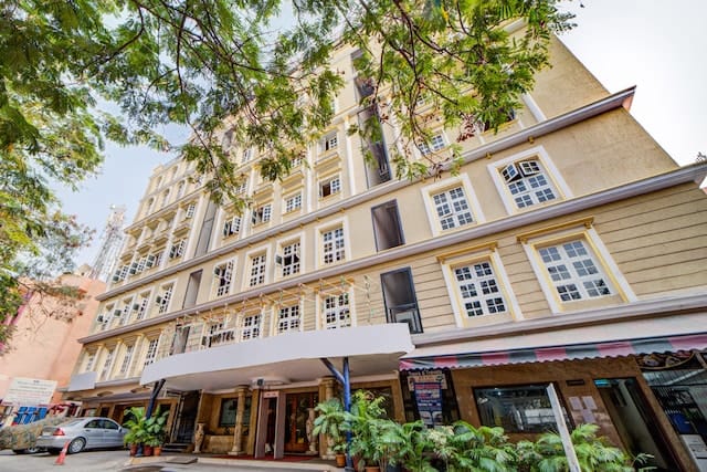 Hotel IK London Residency — Banquet Hall in Hyderabad (on-site parking, in-house decoration, outside catering allowed, bar service available)
