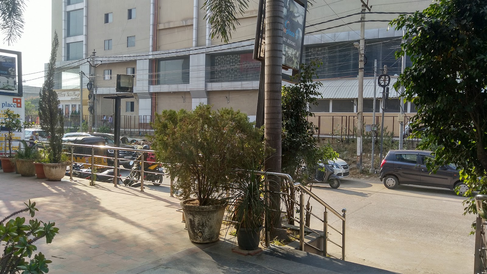 Hotel One Place — Banquet Hall in Hyderabad (on-site parking, in-house decoration, outside catering allowed, bar service available)