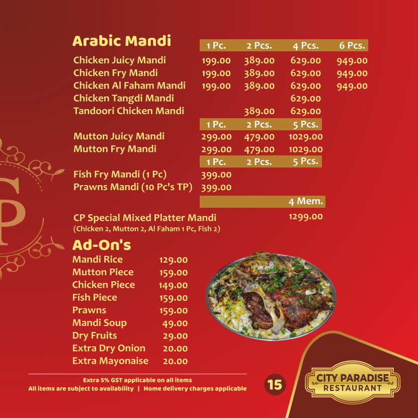 Paradise Restaurant · Secunderabad — Banquet Hall in Secunderabad, Hyderabad (on-site parking, in-house decoration, outside catering allowed, bar service available) — photo 3