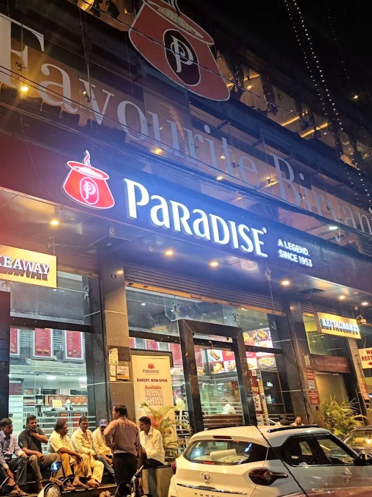 Paradise Restaurant · Begumpet — Banquet Hall in Hyderabad (on-site parking, in-house decoration, outside catering allowed, bar service available)