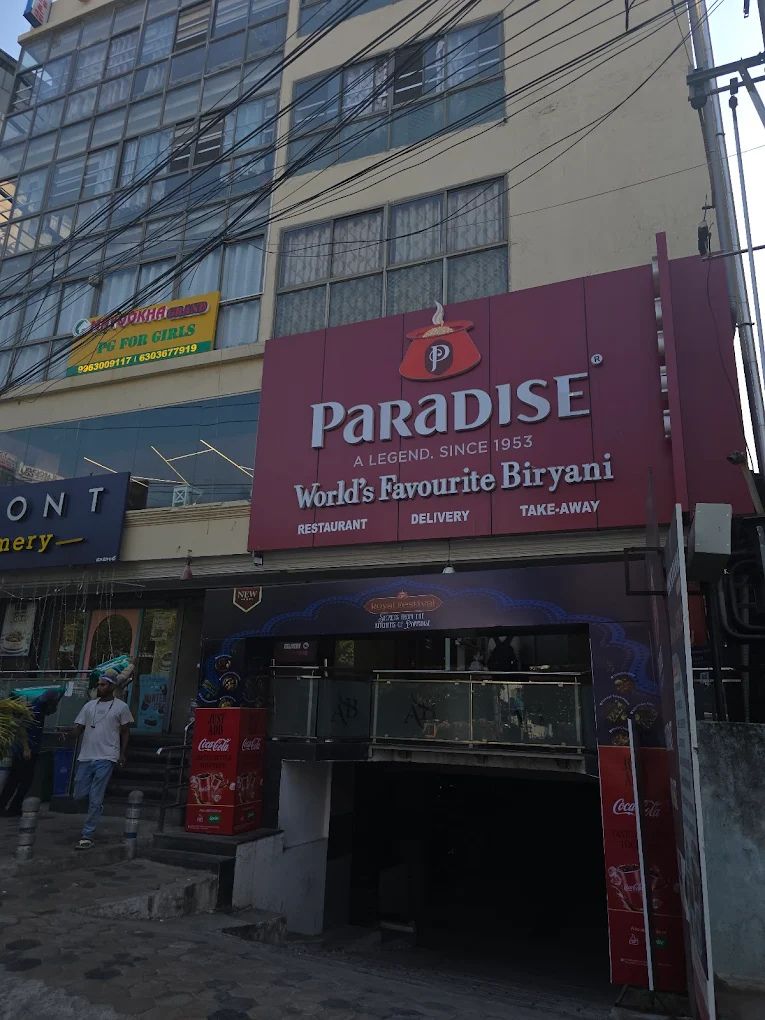 Paradise Restaurant · Himayat Nagar — Banquet Hall in Hyderabad (on-site parking, in-house decoration, outside catering allowed, bar service available)