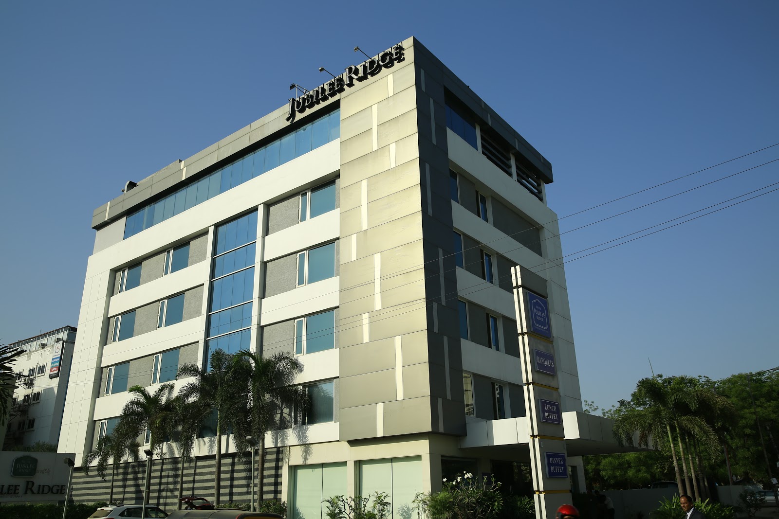 Hotel Jubilee Ridge — Banquet Hall in Madhapur, Hyderabad (on-site parking, in-house decoration, outside catering allowed, DJ permitted)