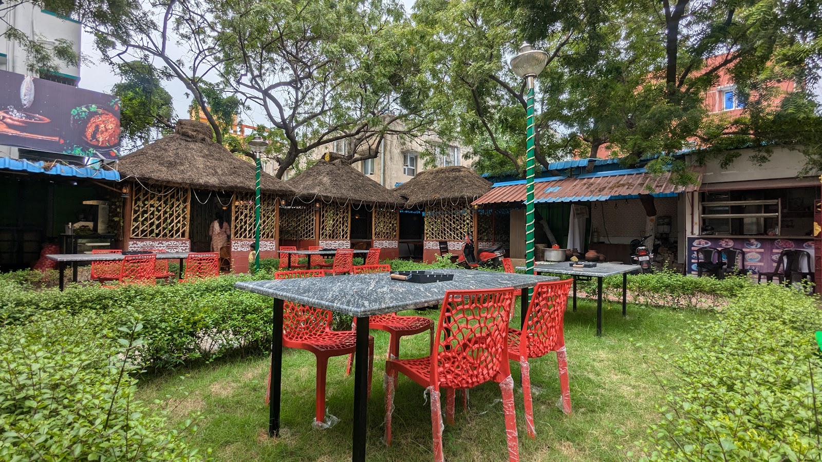 Aristo Cuisine- The Bamboo Hut — Banquet Hall in Pallavaram, Chennai (on-site parking, in-house decoration, DJ permitted, bar service available)