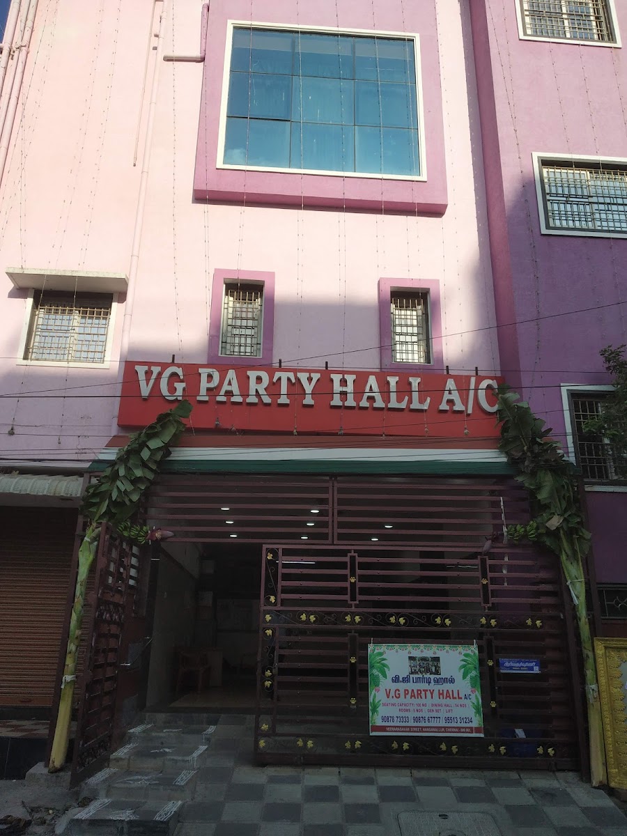 VG Party Hall — Banquet Hall in Nanganallur, Chennai (on-site parking, in-house decoration, bar service available, 120–200 guest capacity) — photo 4
