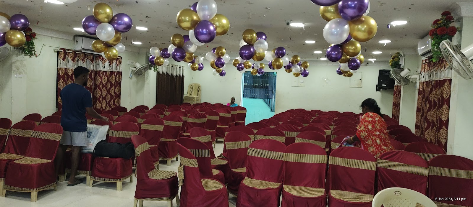 Ranjith Party Hall — Banquet Hall in Pallavaram, Chennai (on-site parking, in-house decoration, bar service available, 100–150 guest capacity)