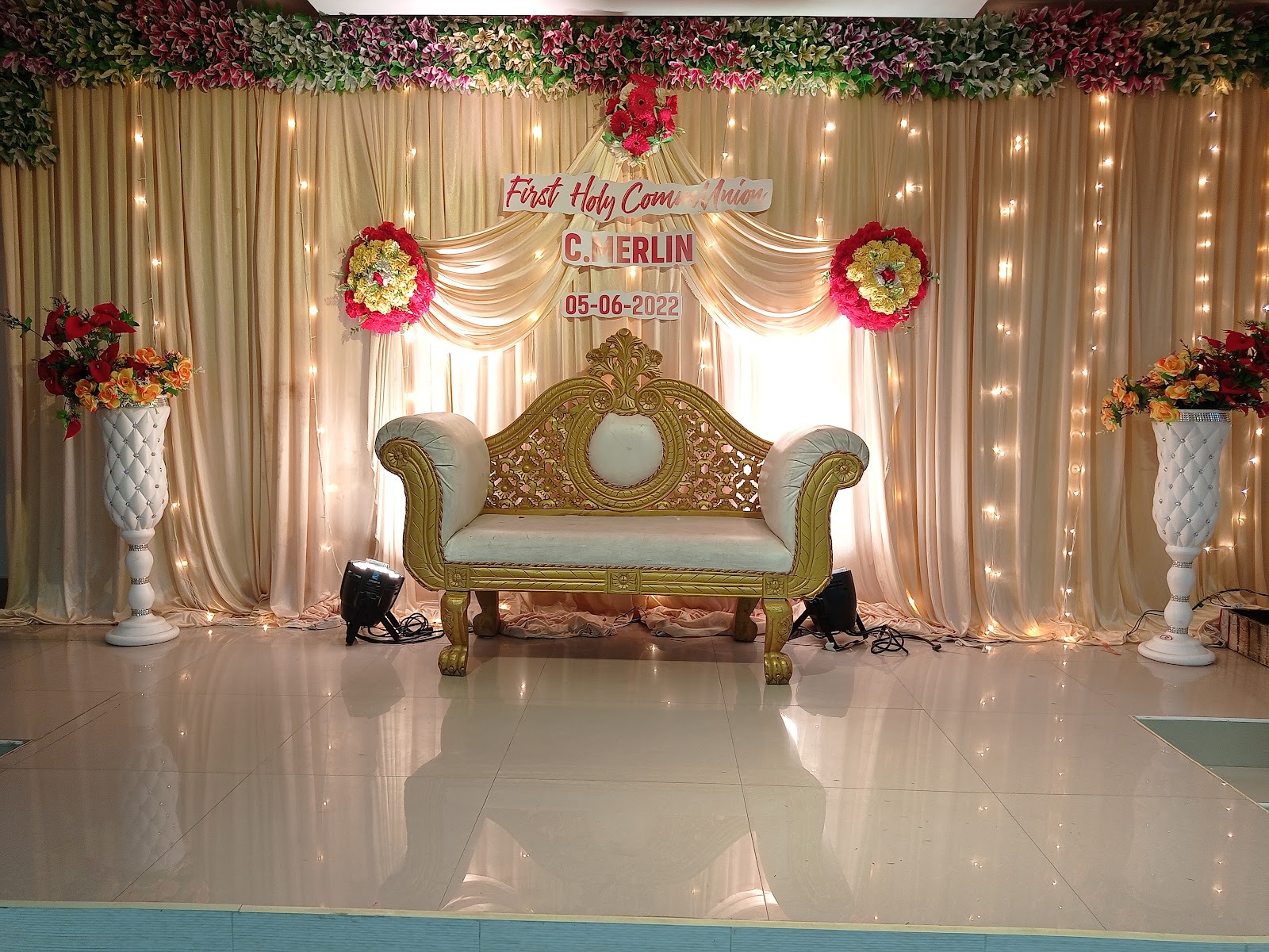 Thillai Deena Party Hall — Banquet Hall in Nanganallur, Chennai (on-site parking, in-house decoration, bar service available, 150–250 guest capacity) — photo 4