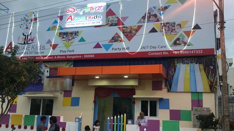 Asquare Kids — Banquet Hall in Bangalore (on-site parking, in-house decoration, bar service available, 4.3★ rated)