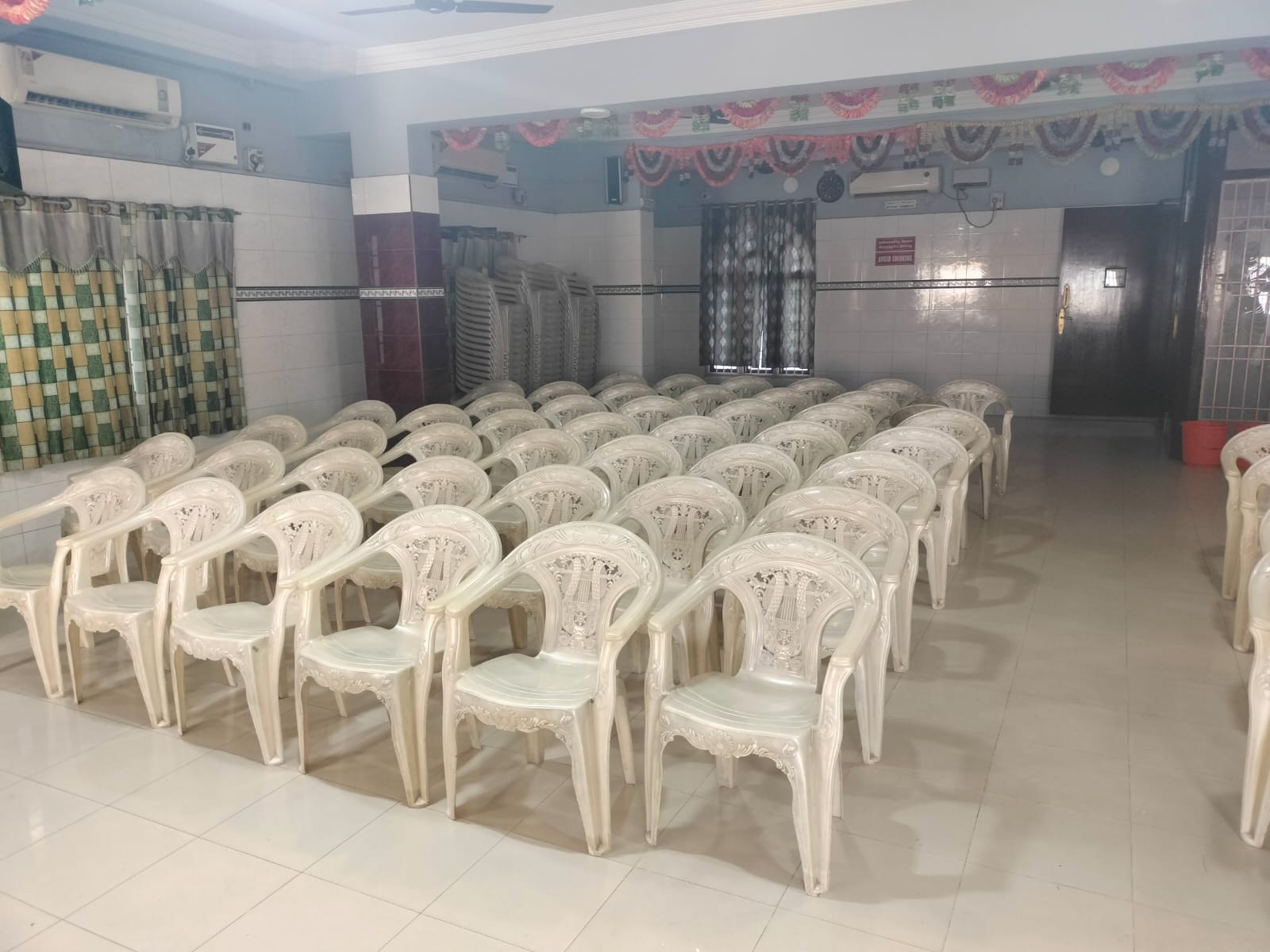 Sundeep Hall — Banquet Hall in Mambalam, Chennai (on-site parking, in-house decoration, bar service available, 120–200 guest capacity)