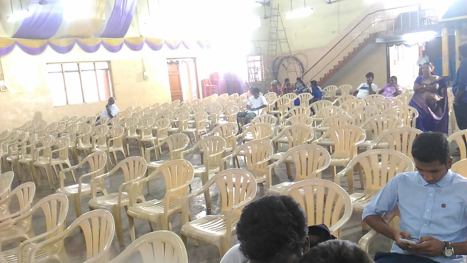 English Electric Community Hall — Banquet Hall in Pallavaram, Chennai (on-site parking, in-house decoration, DJ permitted, bar service available) — photo 4