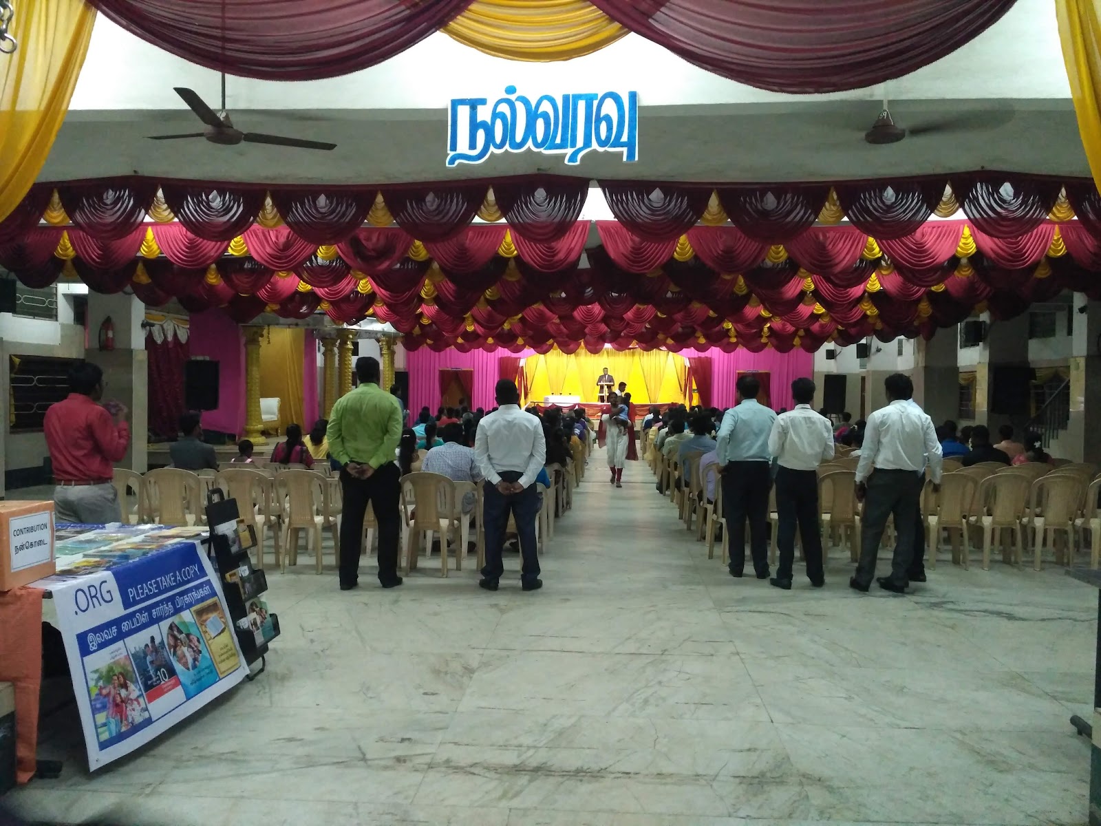 Pasumpon Thevar Mandapam — Banquet Hall in T Nagar, Chennai (on-site parking, in-house decoration, DJ permitted, bar service available)