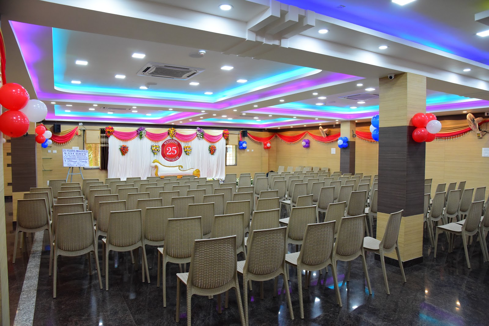 SMS Hall — Banquet Hall in Ambattur, Chennai (on-site parking, in-house decoration, outside catering allowed, bar service available)