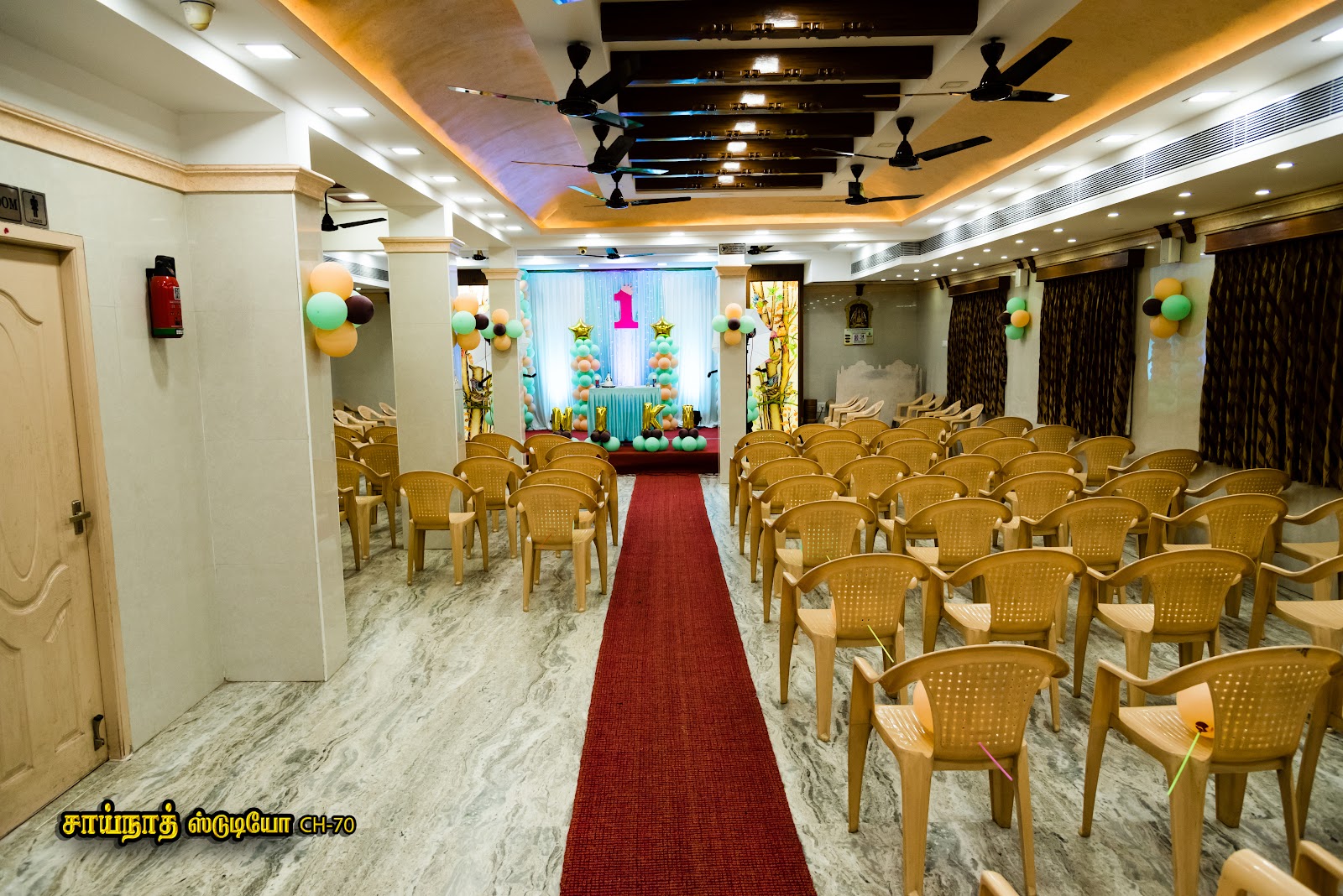 Sree Annai Mini hall — Banquet Hall in Chennai (on-site parking, in-house decoration, bar service available, 170–300 guest capacity)
