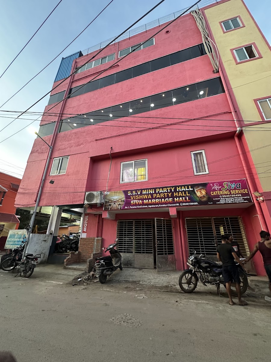 SSV Mini Mahal — Banquet Hall in Korattur, Chennai (on-site parking, in-house decoration, outside catering allowed, bar service available) — photo 2