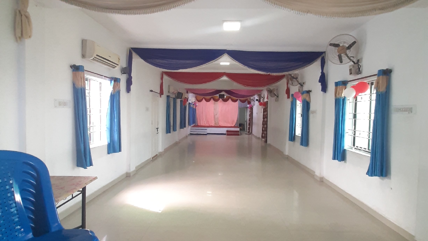 JVP Mini Hall — Banquet Hall in Chennai (on-site parking, in-house decoration, bar service available, 250–400 guest capacity)